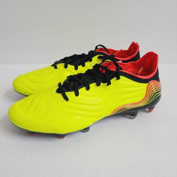 Adidas Copa Sense.1 SG Game Data Soccer Cleats GY8935 Size 8.5 Team Solar Yellow main image 6